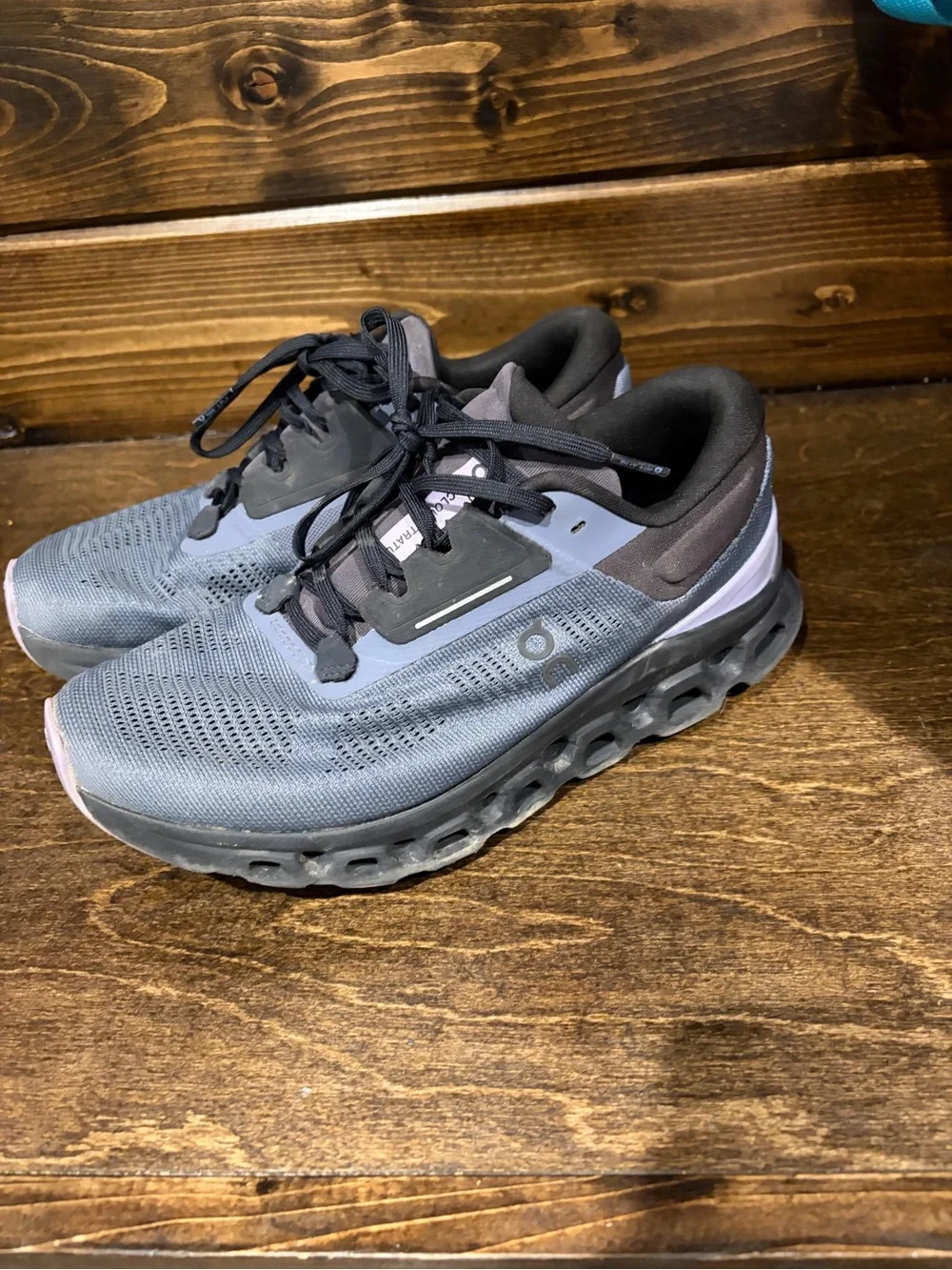 On Running Women's Cloudstratus3 Athletic Sneakers - Picture 3 of 7